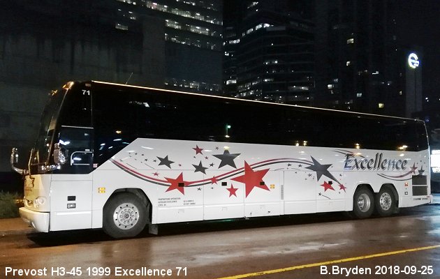 BUS/AUTOBUS: Prevost H3-45 1999 Excellence