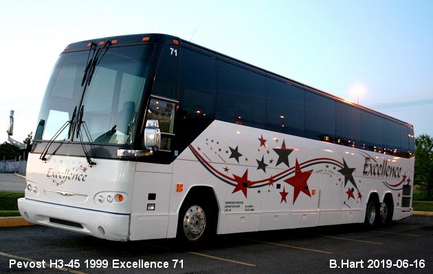 BUS/AUTOBUS: Prevost H3-45 1999 Excellence