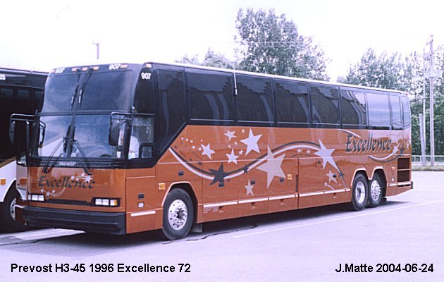 BUS/AUTOBUS: Prevost H3-45 1996 Excellence