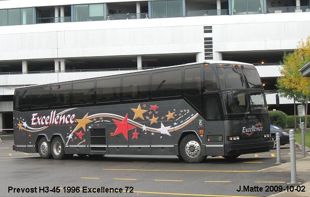 BUS/AUTOBUS: Prevost H3-45 1996 Excellence