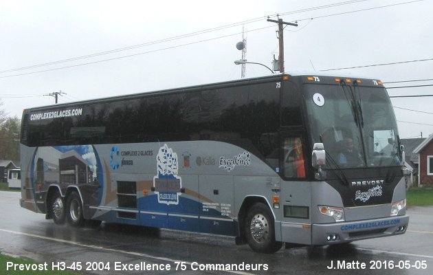 BUS/AUTOBUS: Prevost H3-45 2004 Excellence