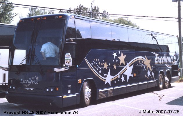 BUS/AUTOBUS: Prevost H3-45 2007 Excellence