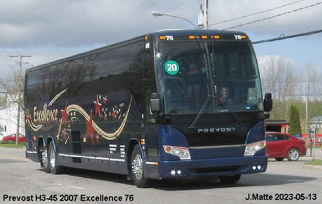 BUS/AUTOBUS: Prevost H3-45 2007 Excellence