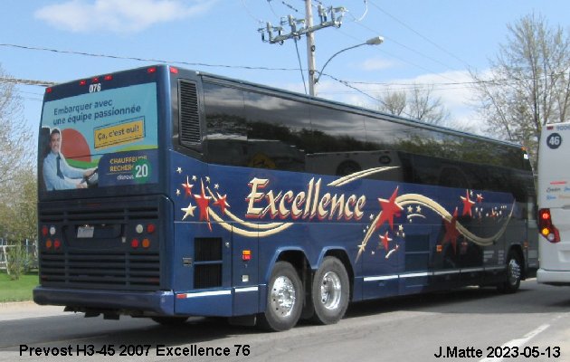 BUS/AUTOBUS: Prevost H3-45 2007 Excellence