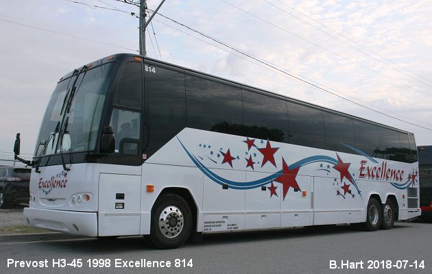 BUS/AUTOBUS: Prevost H3-45 1998 Excellence