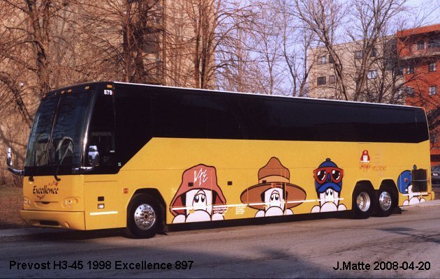 BUS/AUTOBUS: Prevost H3-45 1998 Excellence