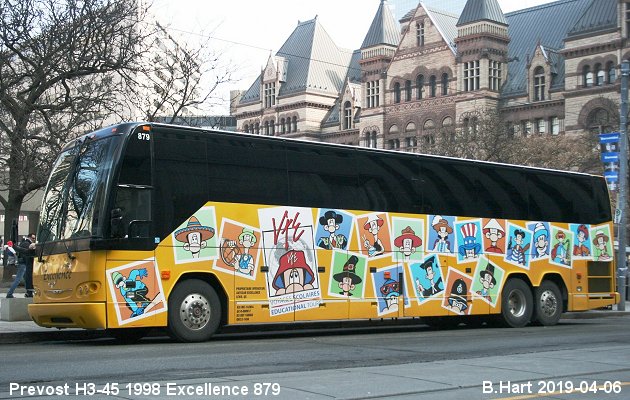 BUS/AUTOBUS: Prevost H3-45 1998 Excellence