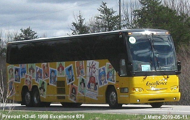 BUS/AUTOBUS: Proterra H3-45 1998 Excellence