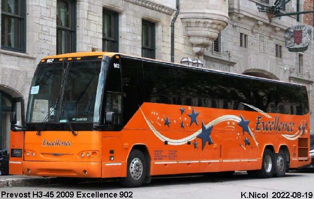 BUS/AUTOBUS: Prevost H3-45 2009 Excellence