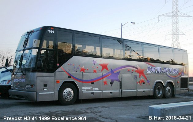 BUS/AUTOBUS: Prevost H3-41 1996 Excellence