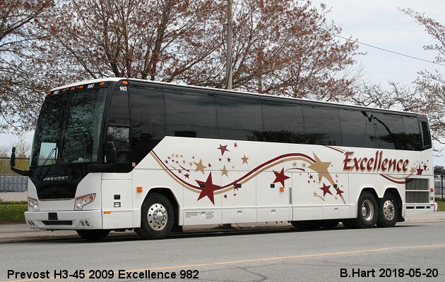 BUS/AUTOBUS: Prevost H3-45 2009 Excellence