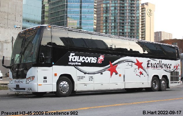 BUS/AUTOBUS: Prevost H3-45 2009 Excellence