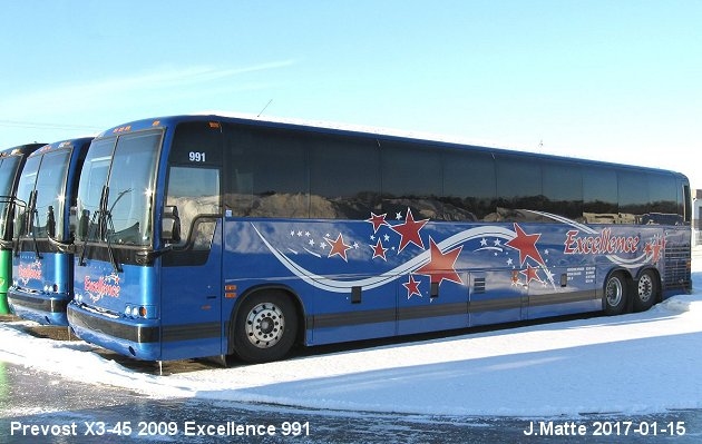 BUS/AUTOBUS: Prevost X3-45 2009 Excellence