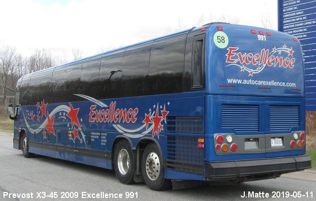 BUS/AUTOBUS: Prevost H3-45 2009 Excellence