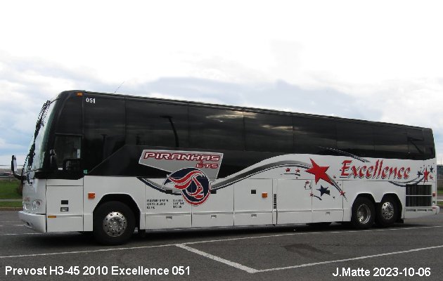 BUS/AUTOBUS: Prevost H3-45 2010 Excellence