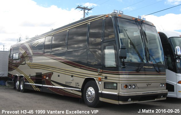 BUS/AUTOBUS: Prevost H3-45 Vantare 1999 Excellence