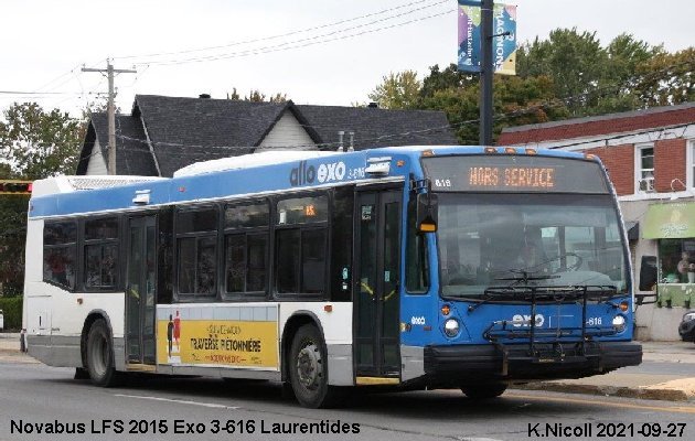 BUS/AUTOBUS: Novabus LFS 2015 Transcobec