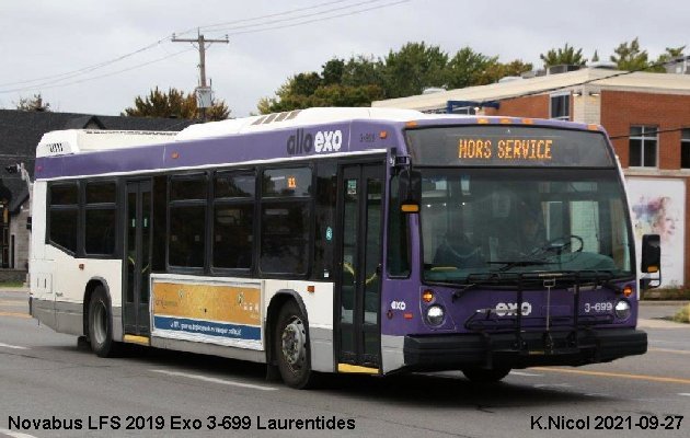 BUS/AUTOBUS: Novabus l 2019 Transcobec