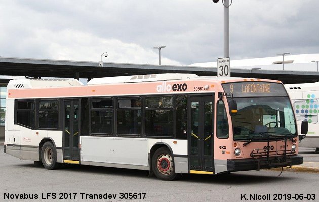 BUS/AUTOBUS: Novabus LFS 2007 Transdev