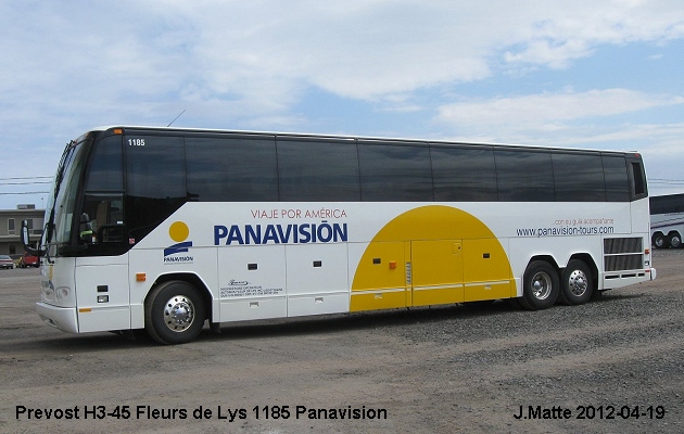 BUS/AUTOBUS: Prevost H3-45 2002 Fleurs de Lys