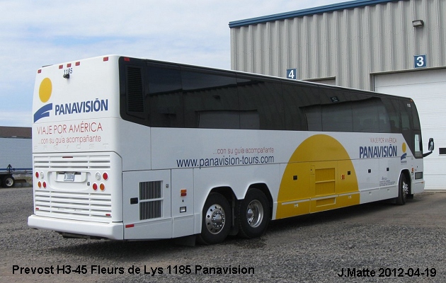 BUS/AUTOBUS: Prevost H3-45 2002 Fleurs de Lys