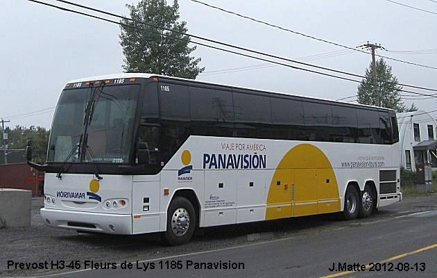 BUS/AUTOBUS: Prevost H3-45 2002 Fleurs de Lys