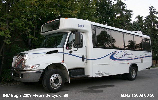 BUS/AUTOBUS: International Eagle 2008 Fleurs de Lys