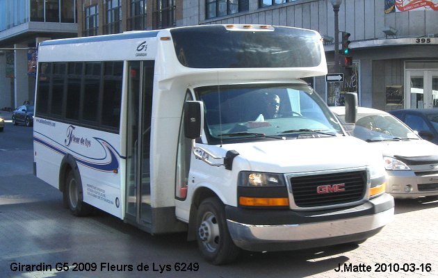 BUS/AUTOBUS: Girardin G5 2009 Fleurs de Lys