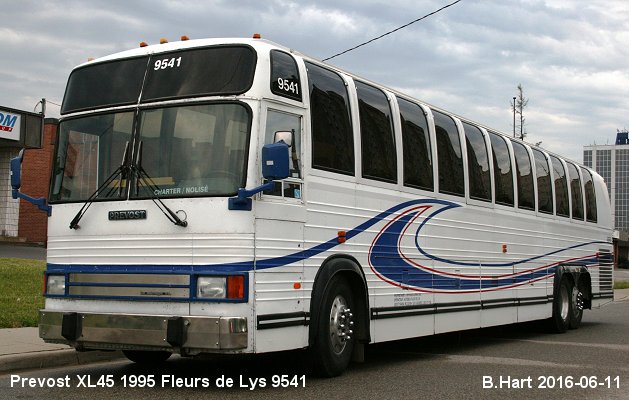 BUS/AUTOBUS: Prevost Mirage XL 1995 Fleurs de Lys