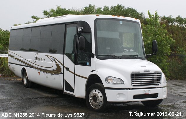 BUS/AUTOBUS: ABC M1235 2014 Fleurs de Lys