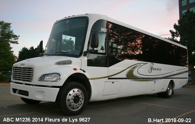 BUS/AUTOBUS: ABC M1235 2014 Fleurs de Lys