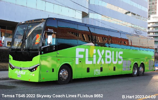 BUS/AUTOBUS: Temsa TS45 2022 Skyway Coach Lines