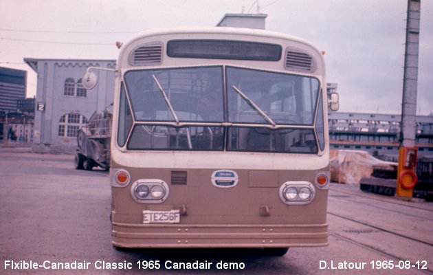 BUS/AUTOBUS: Canadair (Flxible) Classic 1965 Canadair