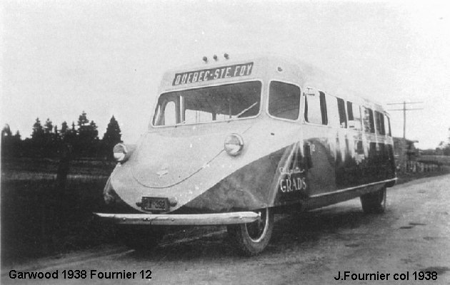 BUS/AUTOBUS: Garwood Coach 1938 Fournier