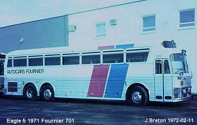 BUS/AUTOBUS: Eagle 5 1971 Fournier