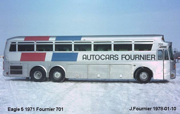 BUS/AUTOBUS: Eagle 5 1971 Fournier