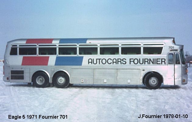 BUS/AUTOBUS: Eagle 5 1971 Fournier