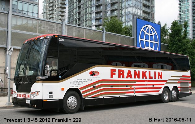 BUS/AUTOBUS: Prevost H3-45 2012 Franklin
