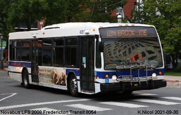 BUS/AUTOBUS: Novabus LFS 2008 Fredericton Transit