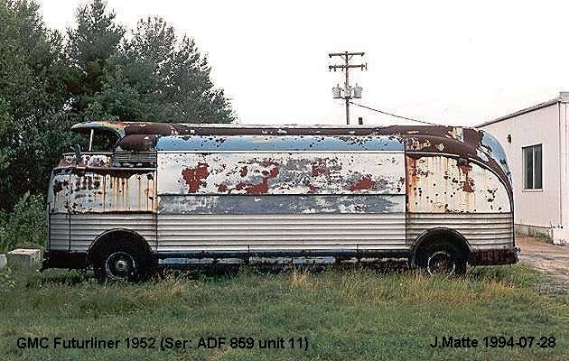 BUS/AUTOBUS: GMC Futurliner 1952 Fido