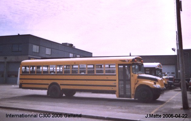 BUS/AUTOBUS: International C300 2005 Galland