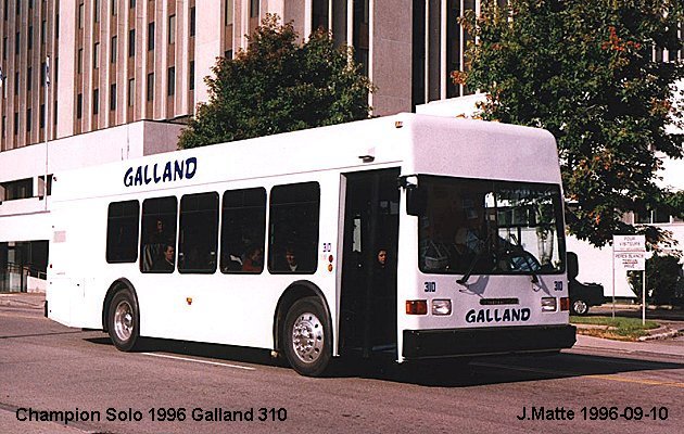 BUS/AUTOBUS: Champion Solo 1996 Galland
