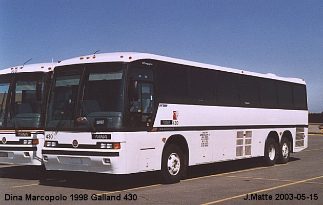 BUS/AUTOBUS: Dina Marcopolo 1998 Galland