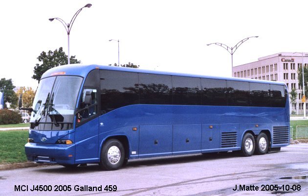 BUS/AUTOBUS: MCI J4500 2005 Galland