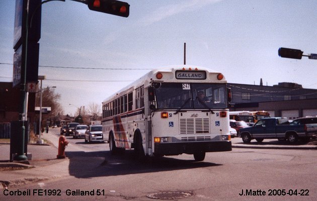 BUS/AUTOBUS: Corbeil FE 1992 Galland