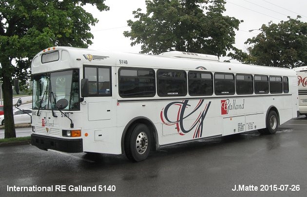 BUS/AUTOBUS: International RE 2015 Galland