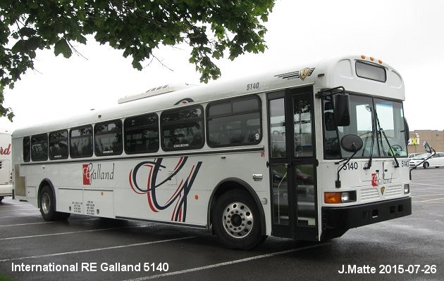 BUS/AUTOBUS: International RE 2015 Galland