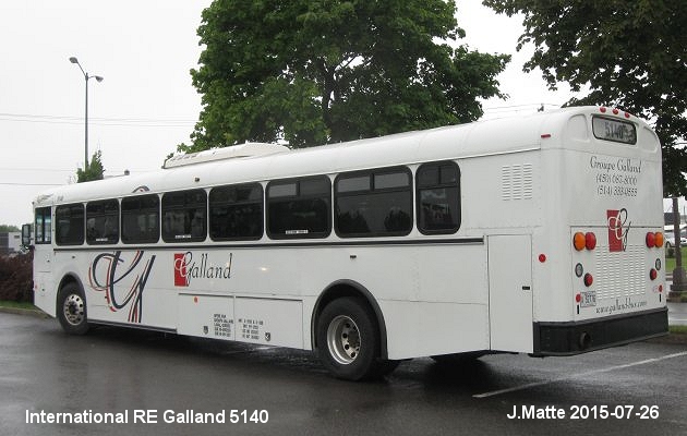 BUS/AUTOBUS: International RE 2015 Galland