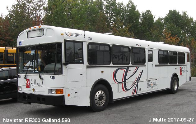 BUS/AUTOBUS: Navistar RE 300 2015 Galland