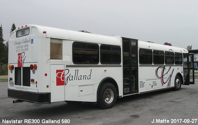 BUS/AUTOBUS: Navistar RE 300 2015 Galland